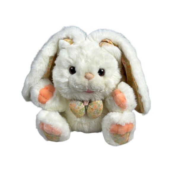 Gina Soft Toys Bunny Rabbit Plush Furry Long Floppy Ears Cream Easter Spring - Picture 13 of 13